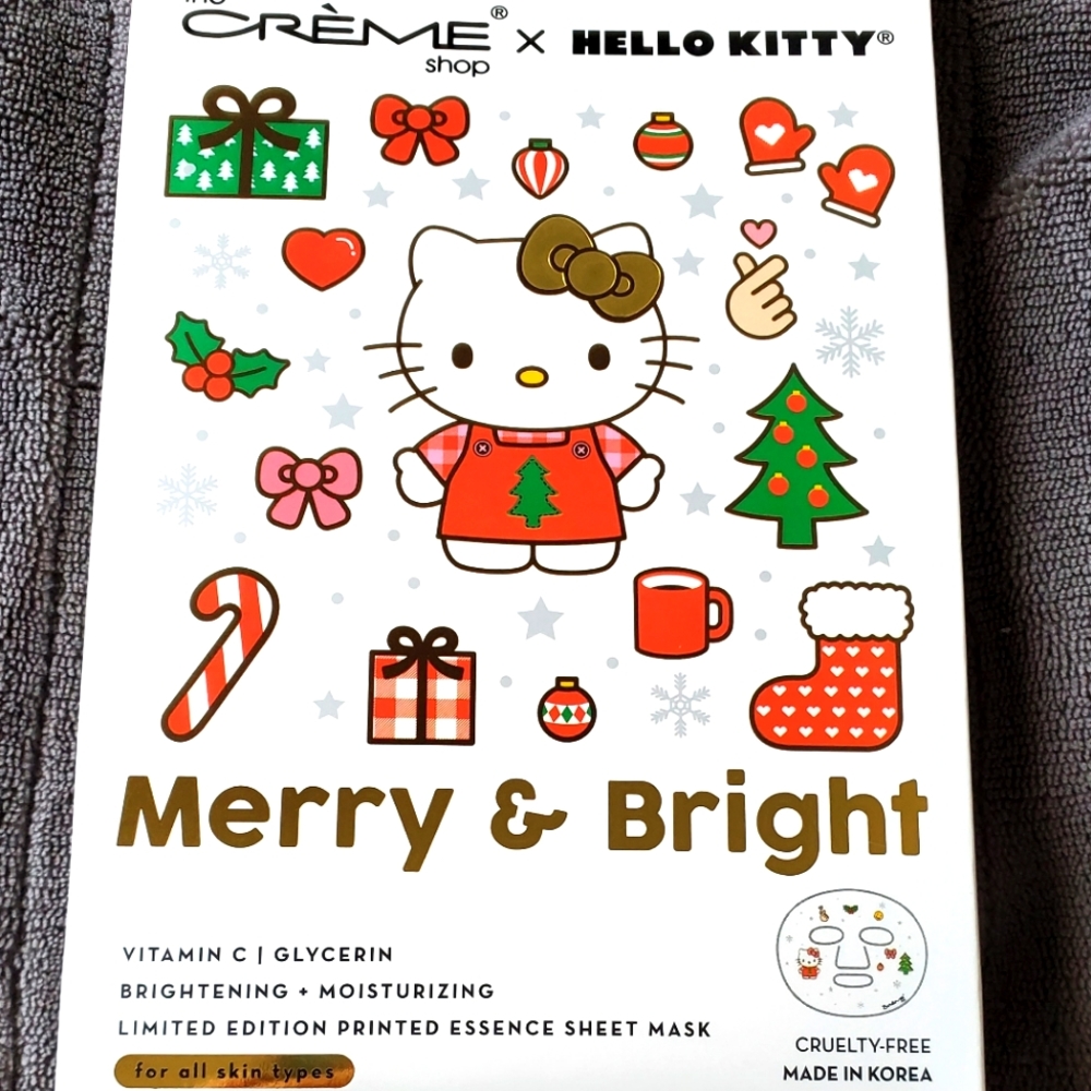 🔥HOST PICK🔥NIB. Hello Kitty printed sheet masks.